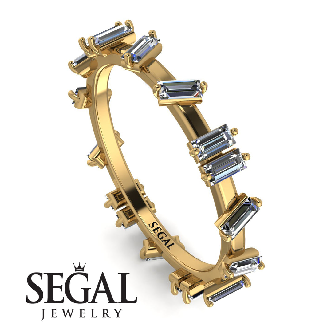 Baguette Diamond Eternity Band - Journee No. 1