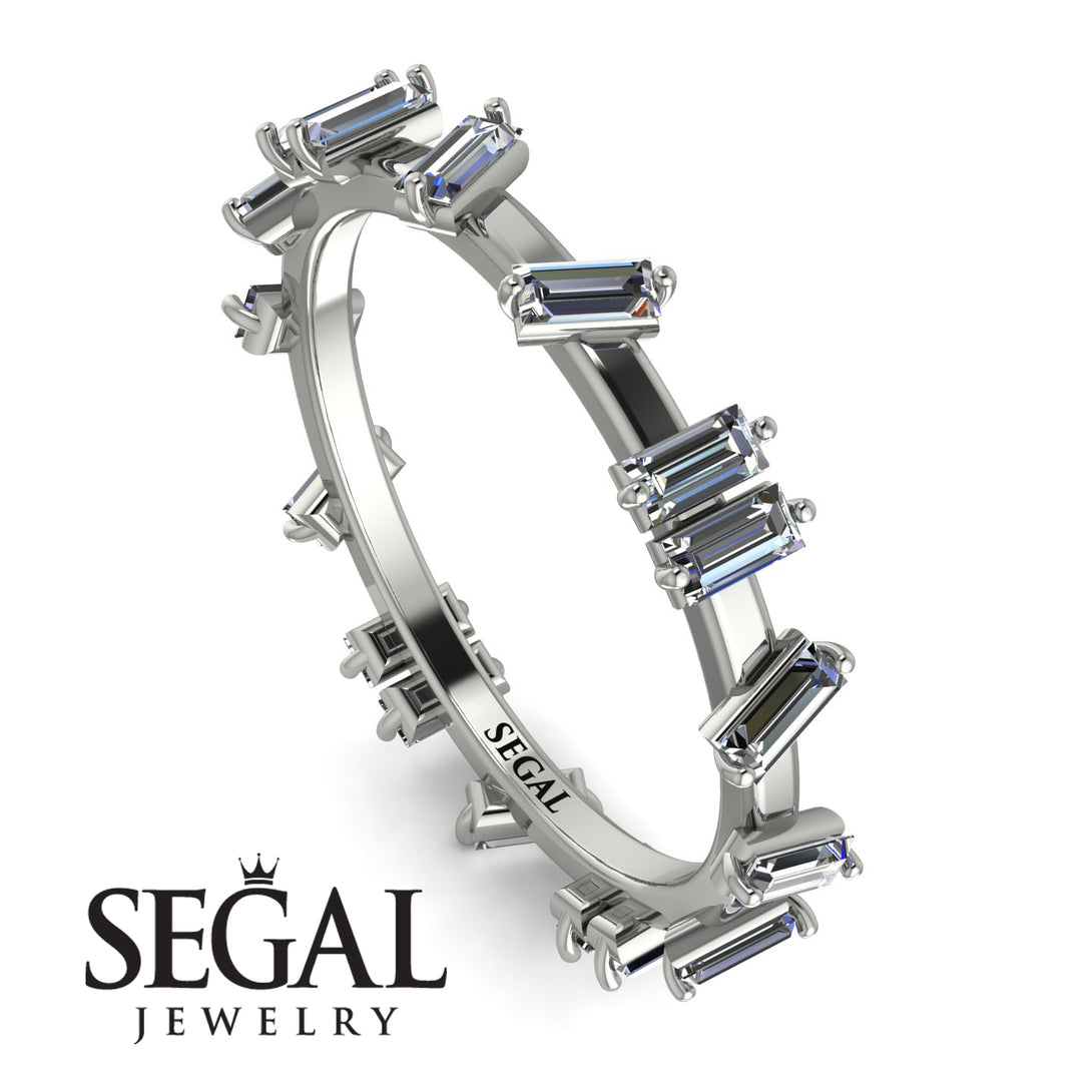 Baguette Diamond Eternity Band - Journee No. 3