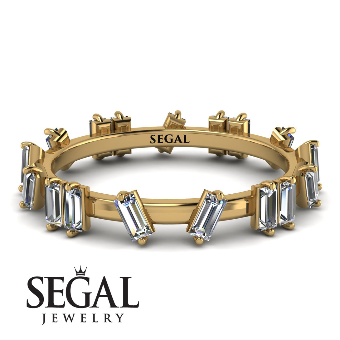Baguette Diamond Eternity Band - Journee No. 1