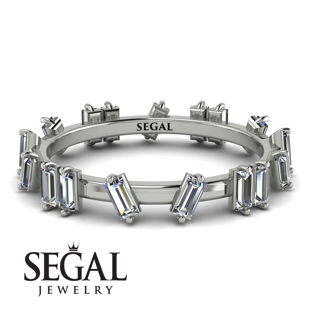 Baguette Diamond Eternity Band - Journee No. 3