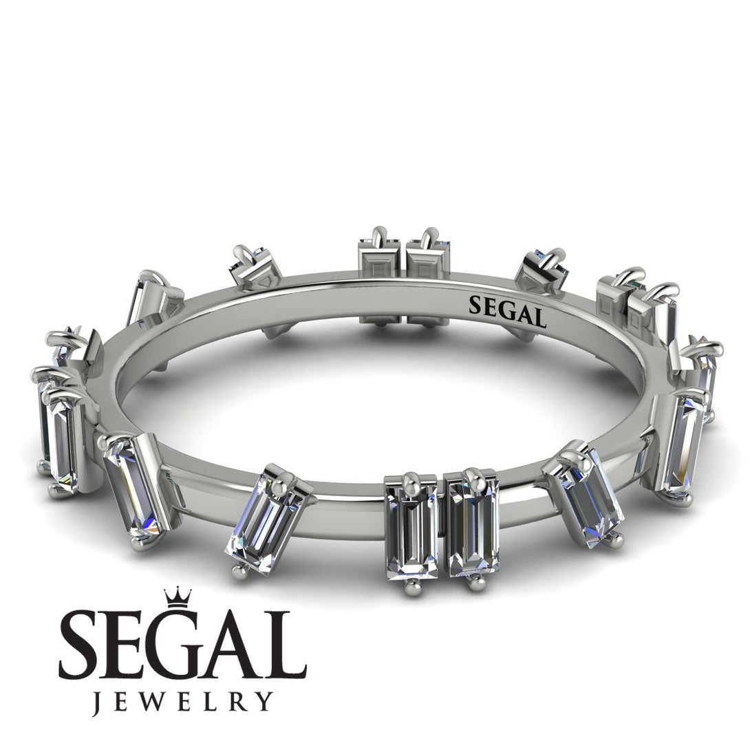 Baguette Diamond Eternity Band - Journee No. 3