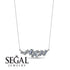 Baguette Diamond Necklace - Arielle No. 3