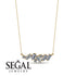 Baguette Diamond Necklace - Arielle No. 1