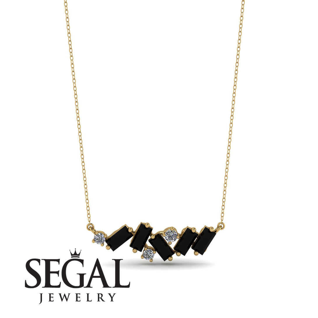 Baguette Diamond Necklace - Arielle No. 31
