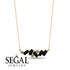 Baguette Diamond Necklace - Arielle No. 31
