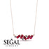 Baguette Diamond Necklace - Arielle No. 47