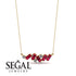 Baguette Diamond Necklace - Arielle No. 46