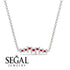 Bars Ruby Necklace - Mercy No. 12
