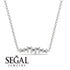 Bars Diamond Necklace - Mercy No. 3