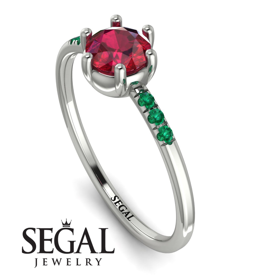 Basket Emerald Ring - Summer No. 27