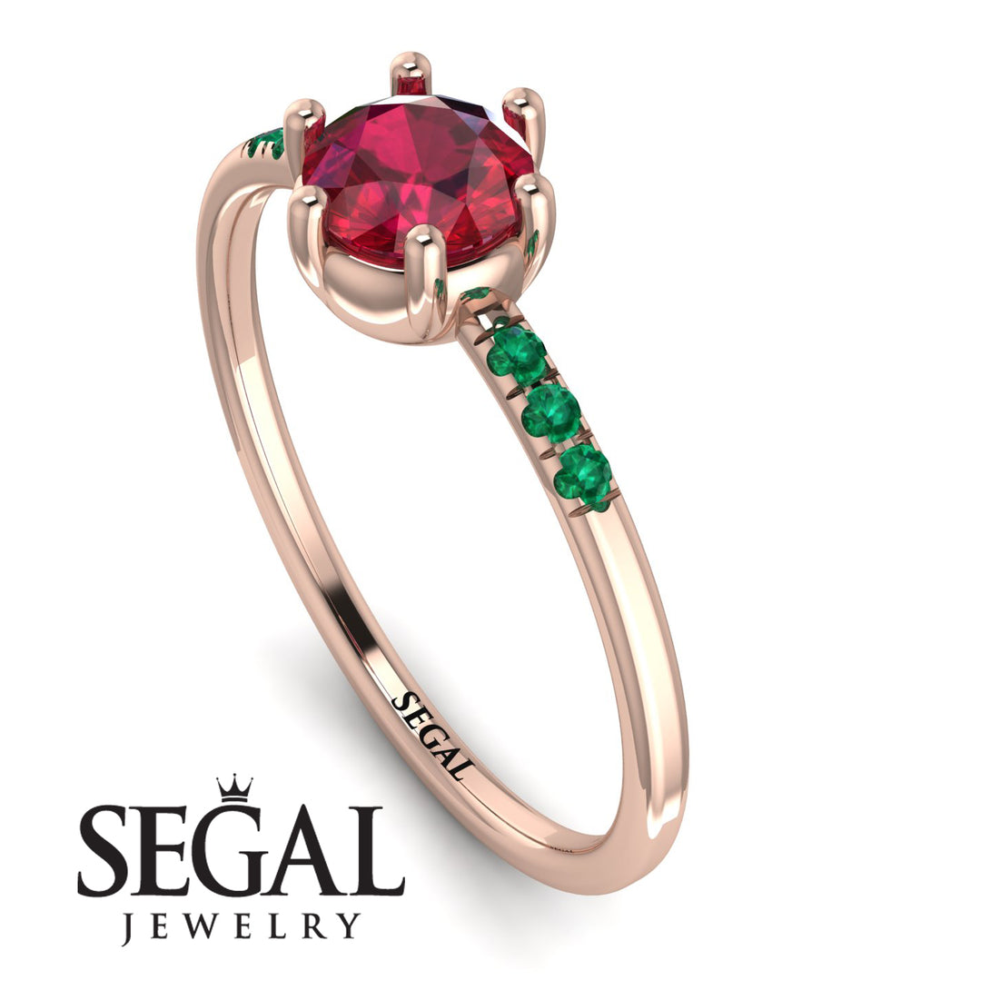 Basket Emerald Ring - Summer No. 26