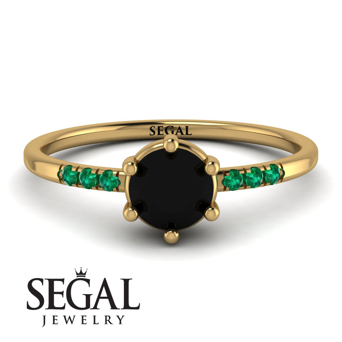 Basket Emerald Ring - Summer No. 22