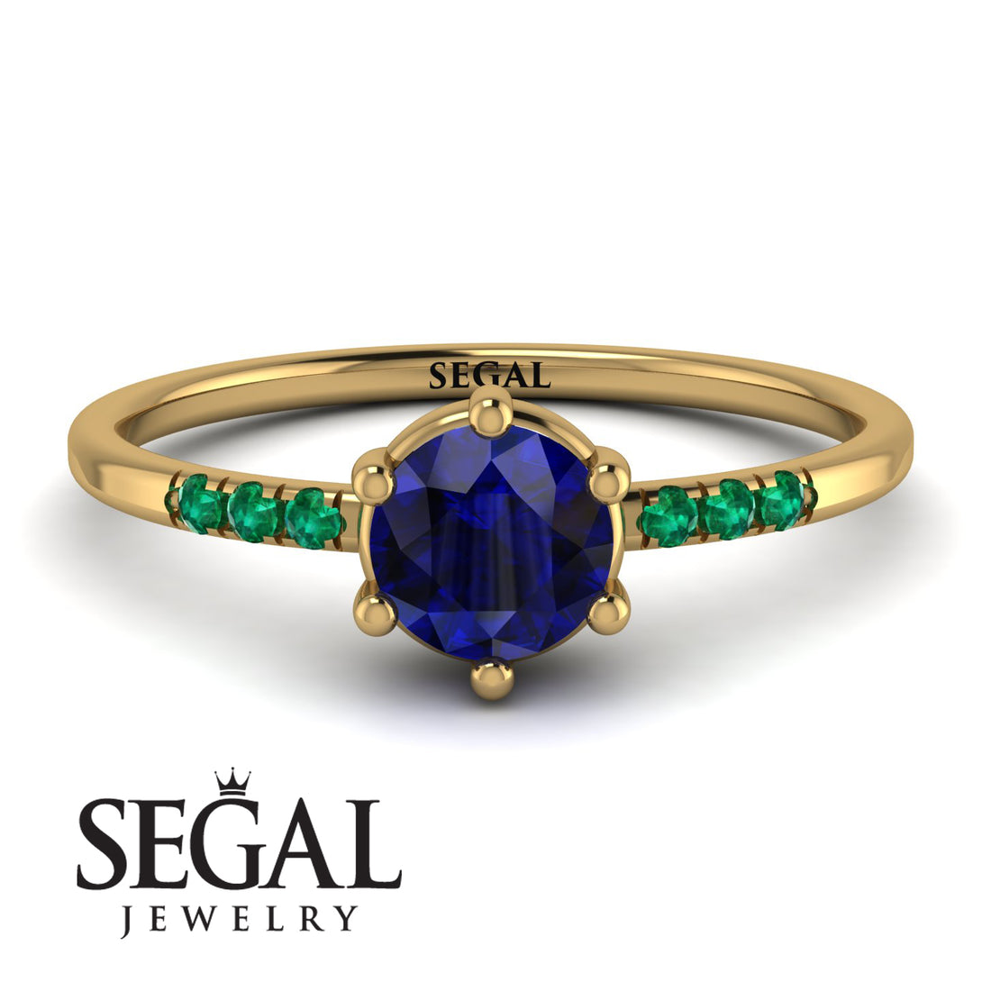 Basket Emerald Ring - Summer No. 28