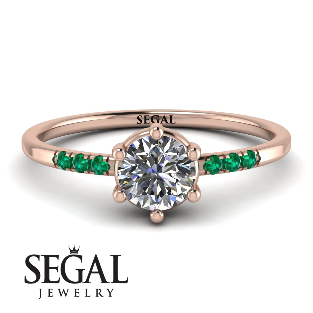 Basket Emerald Ring - Summer No. 17