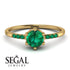 Basket Emerald Ring - Summer No. 19