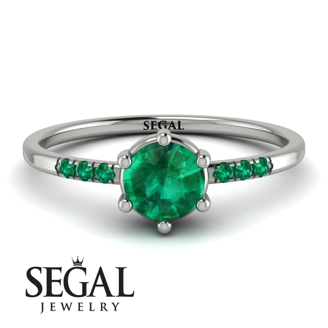 Basket Emerald Ring - Summer No. 21