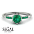 Basket Emerald Ring - Summer No. 21