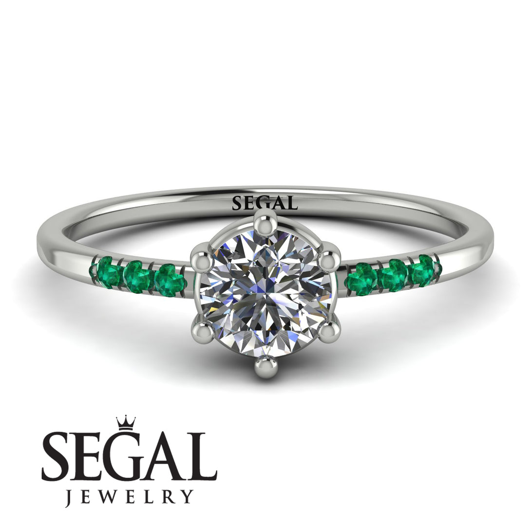 Basket Emerald Ring - Summer No. 18