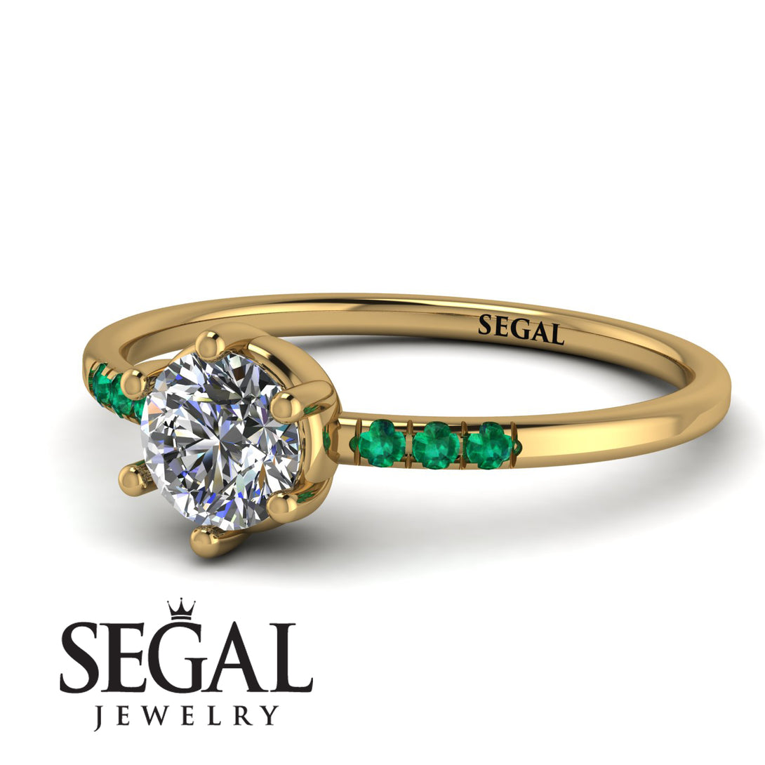 Basket Emerald Ring - Summer No. 16