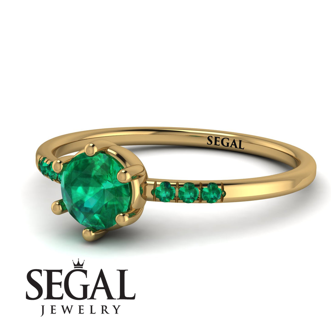 Basket Emerald Ring - Summer No. 19