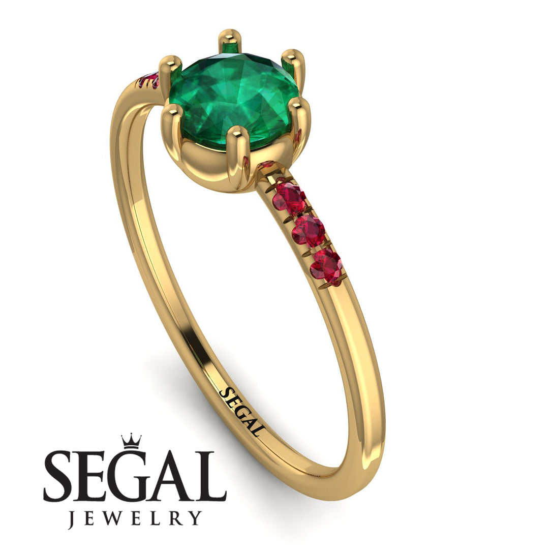 Basket Ruby Ring - Summer No. 49