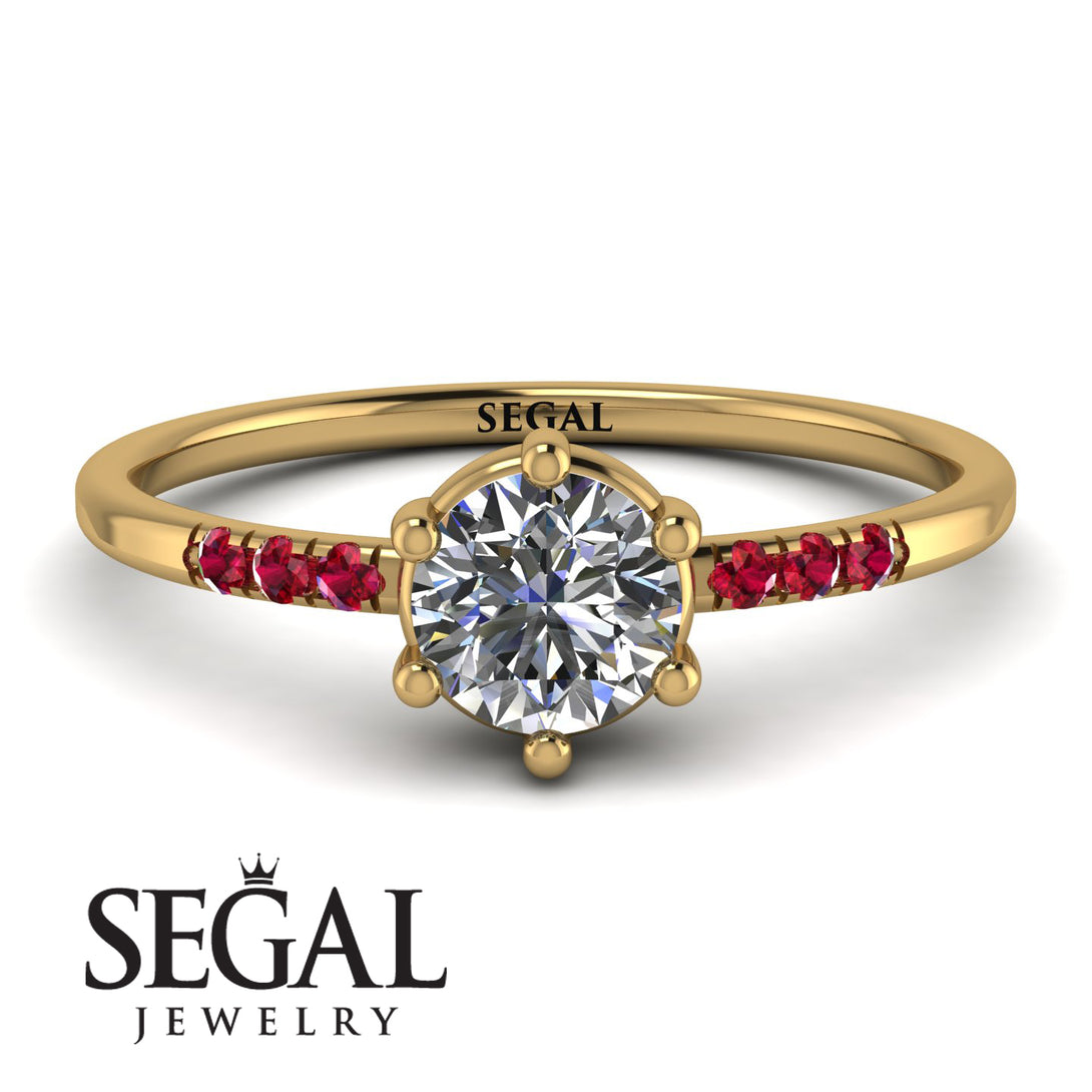 Basket Ruby Ring - Summer No. 46