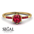 Basket Ruby Ring - Summer No. 55