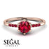 Basket Ruby Ring - Summer No. 56