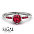 Basket Ruby Ring - Summer No. 57