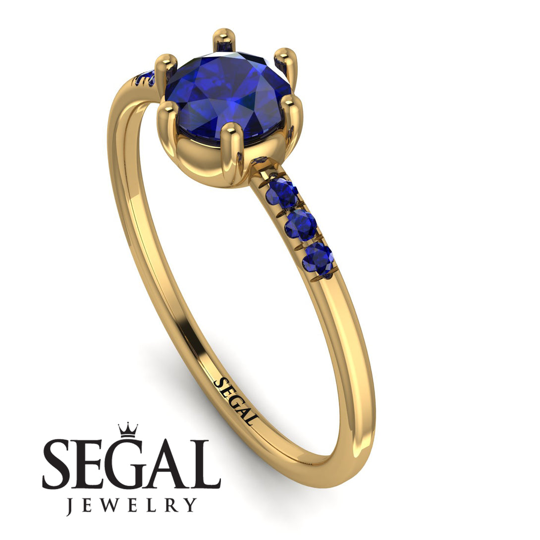 Basket Sapphire Ring - Summer No. 73