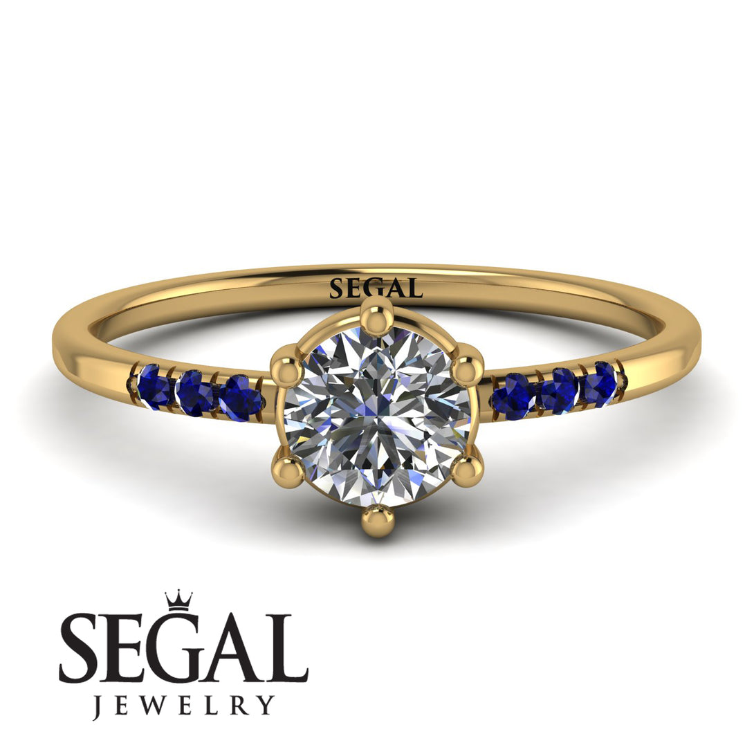 Basket Sapphire Ring - Summer No. 61