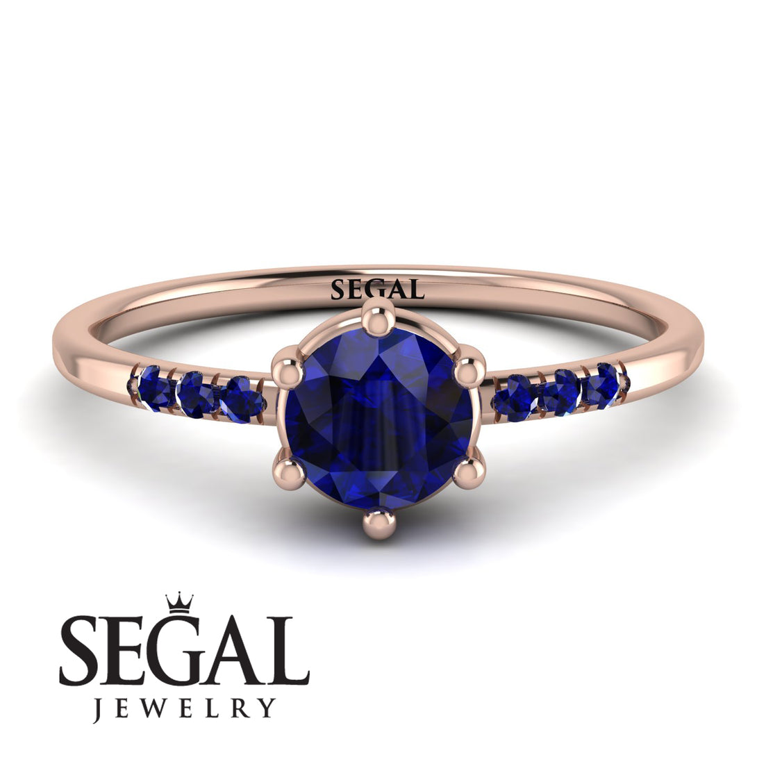 Basket Sapphire Ring - Summer No. 74