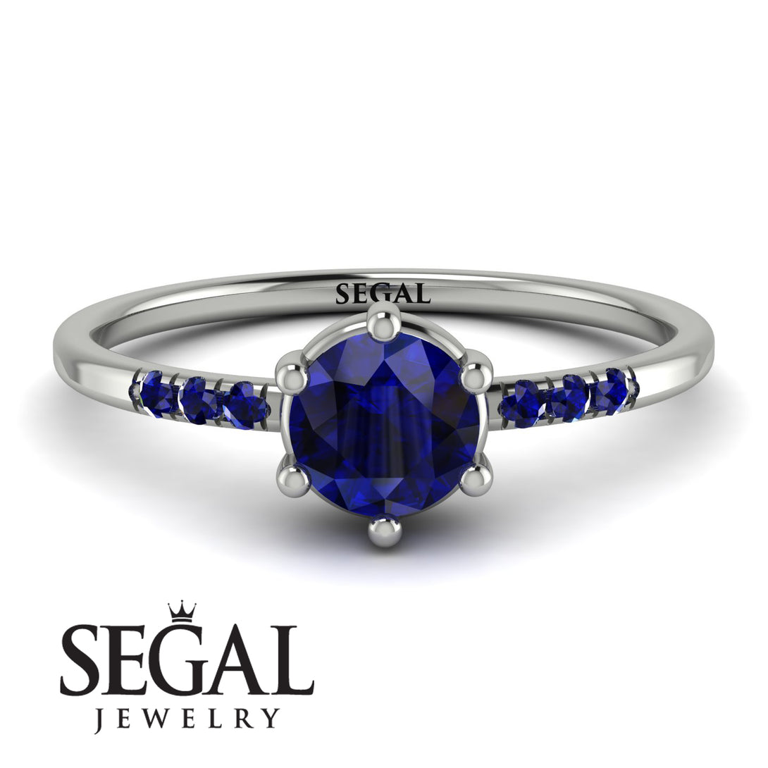 Basket Sapphire Ring - Summer No. 75