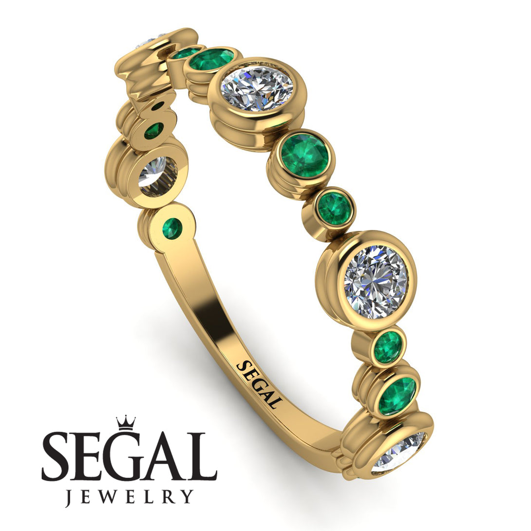 Bezel Diamond Eternity Band - Valeria No. 16