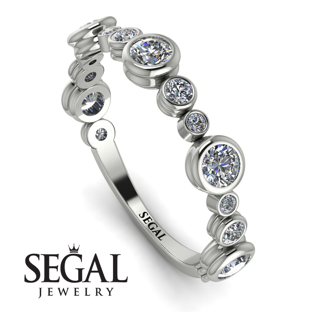 Bezel Diamond Eternity Band - Valeria No. 3