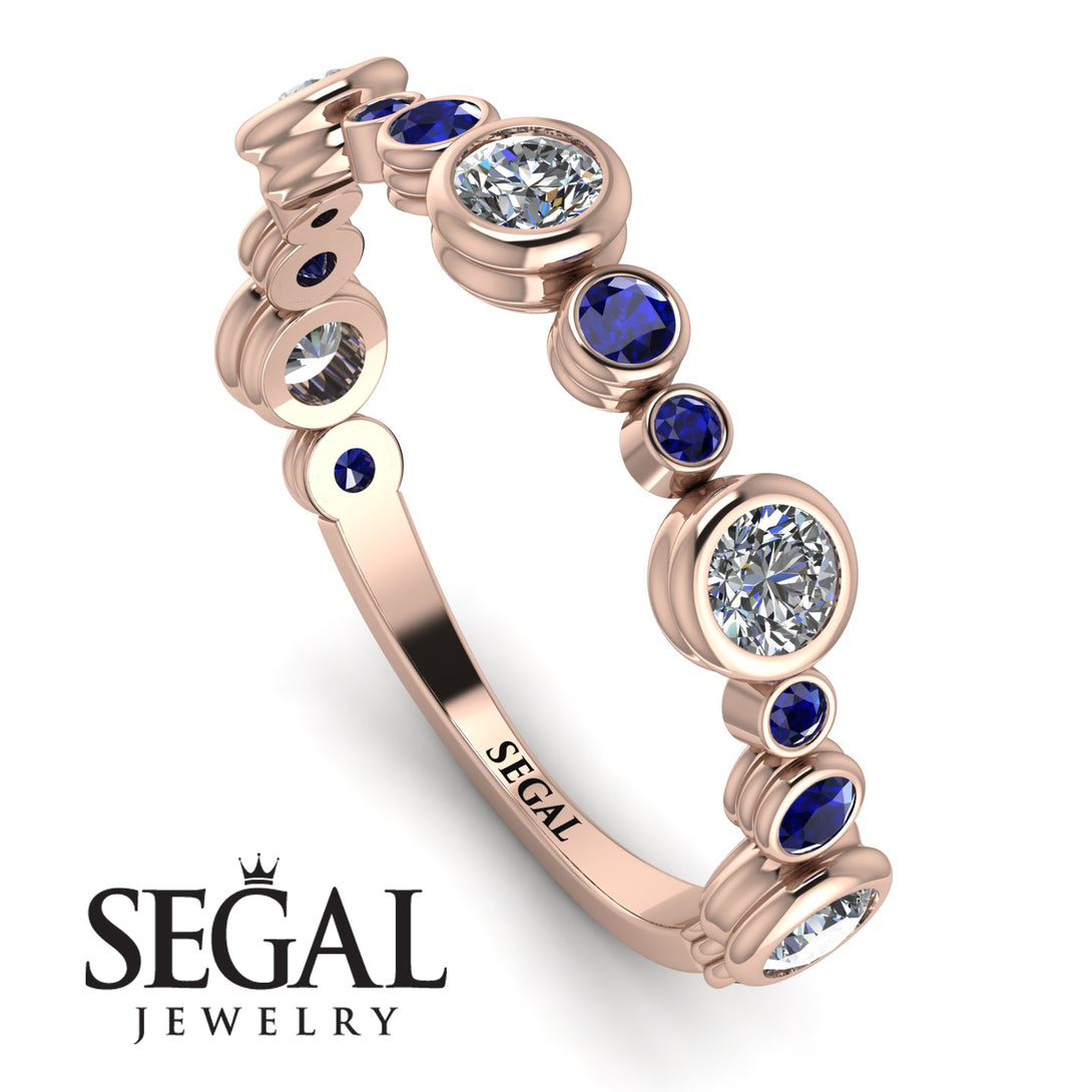 Bezel Diamond Eternity Band - Valeria No. 62