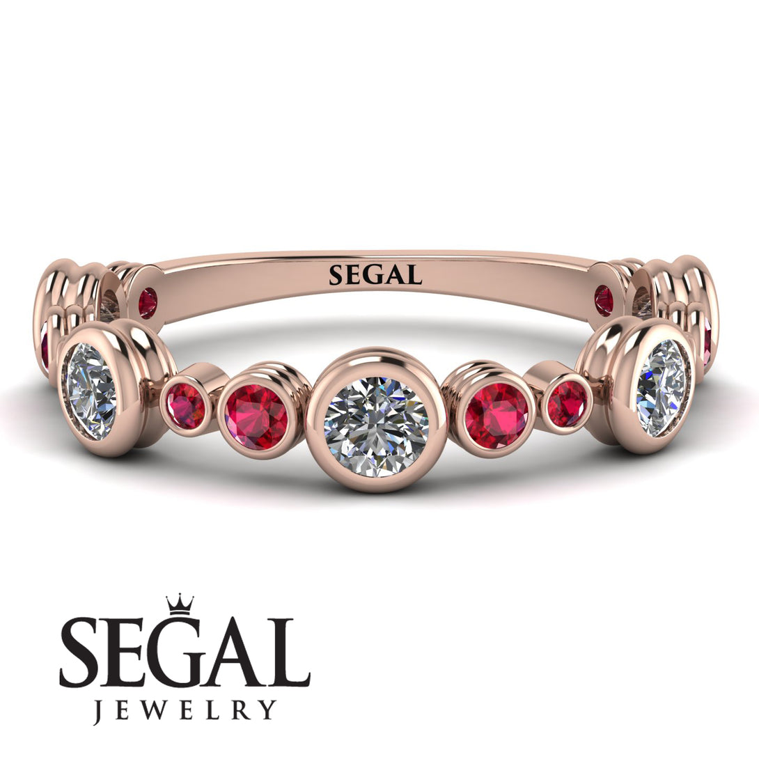 Bezel Diamond Eternity Band - Valeria No. 47