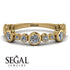 Bezel Diamond Eternity Band - Valeria No. 1