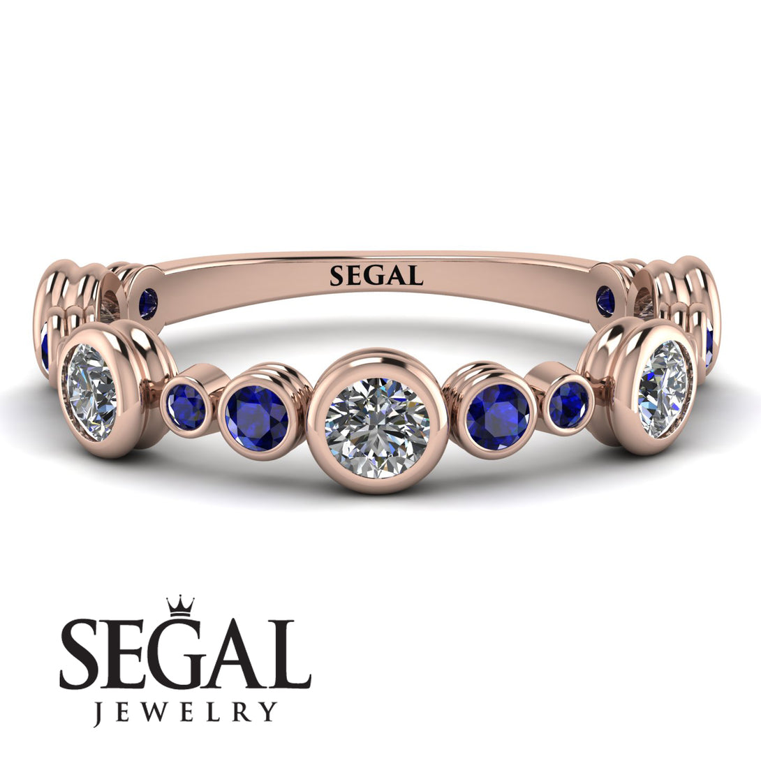 Bezel Diamond Eternity Band - Valeria No. 62