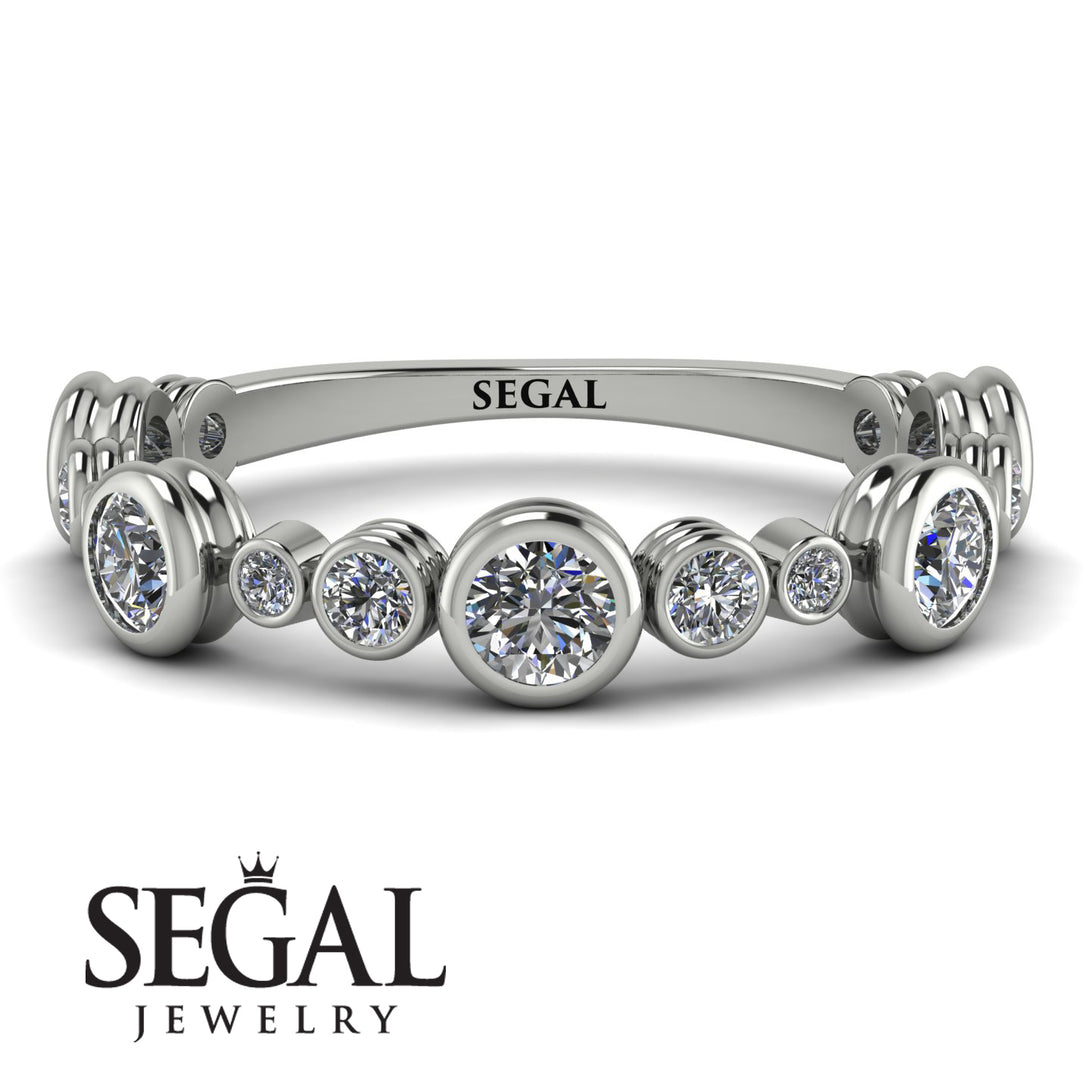 Bezel Diamond Eternity Band - Valeria No. 3