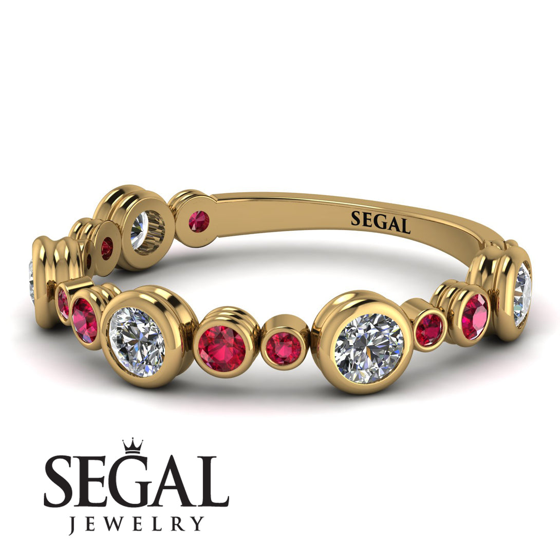 Bezel Diamond Eternity Band - Valeria No. 46