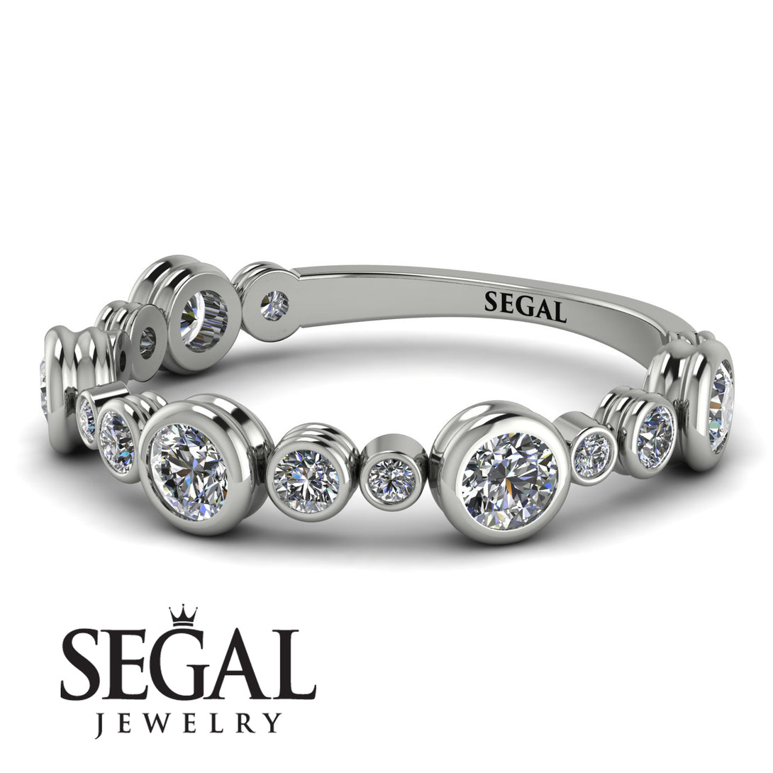 Bezel Diamond Eternity Band - Valeria No. 3