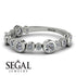 Bezel Diamond Eternity Band - Valeria No. 3