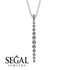 Tie Necklace Row Diamond - Paris No. 3