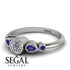 Bezel Symmetrical Diamond Ring - Ivy No. 63