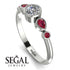 Bezel Symmetrical Diamond Ring - Ivy No. 48