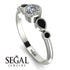 Bezel Symmetrical Diamond Ring - Ivy No. 33