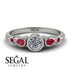 Bezel Symmetrical Diamond Ring - Ivy No. 48