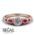 Bezel Symmetrical Diamond Ring - Ivy No. 47