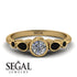 Bezel Symmetrical Diamond Ring - Ivy No. 31